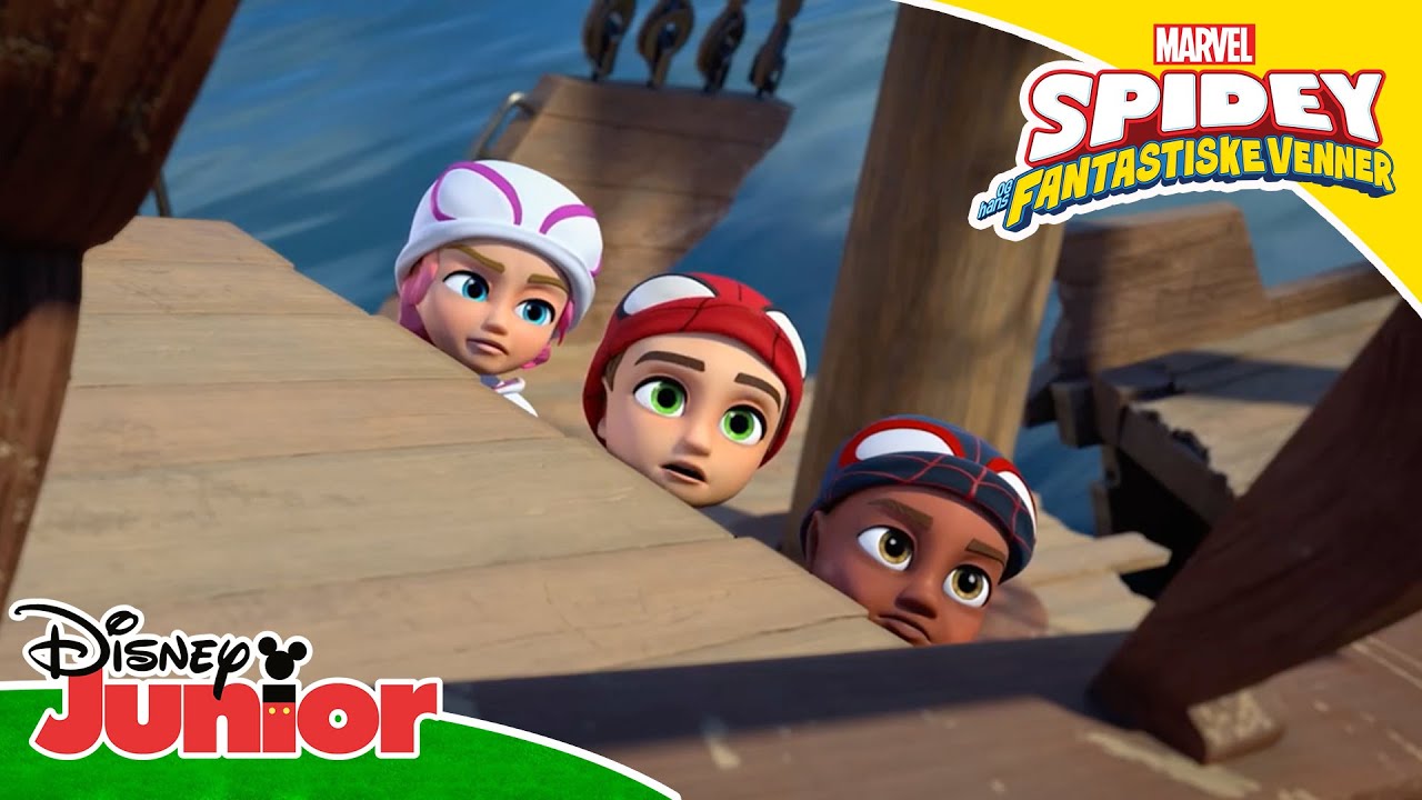 Den forladte ø | Spidey og hans fantastiske venner | Disney Junior Danmark
