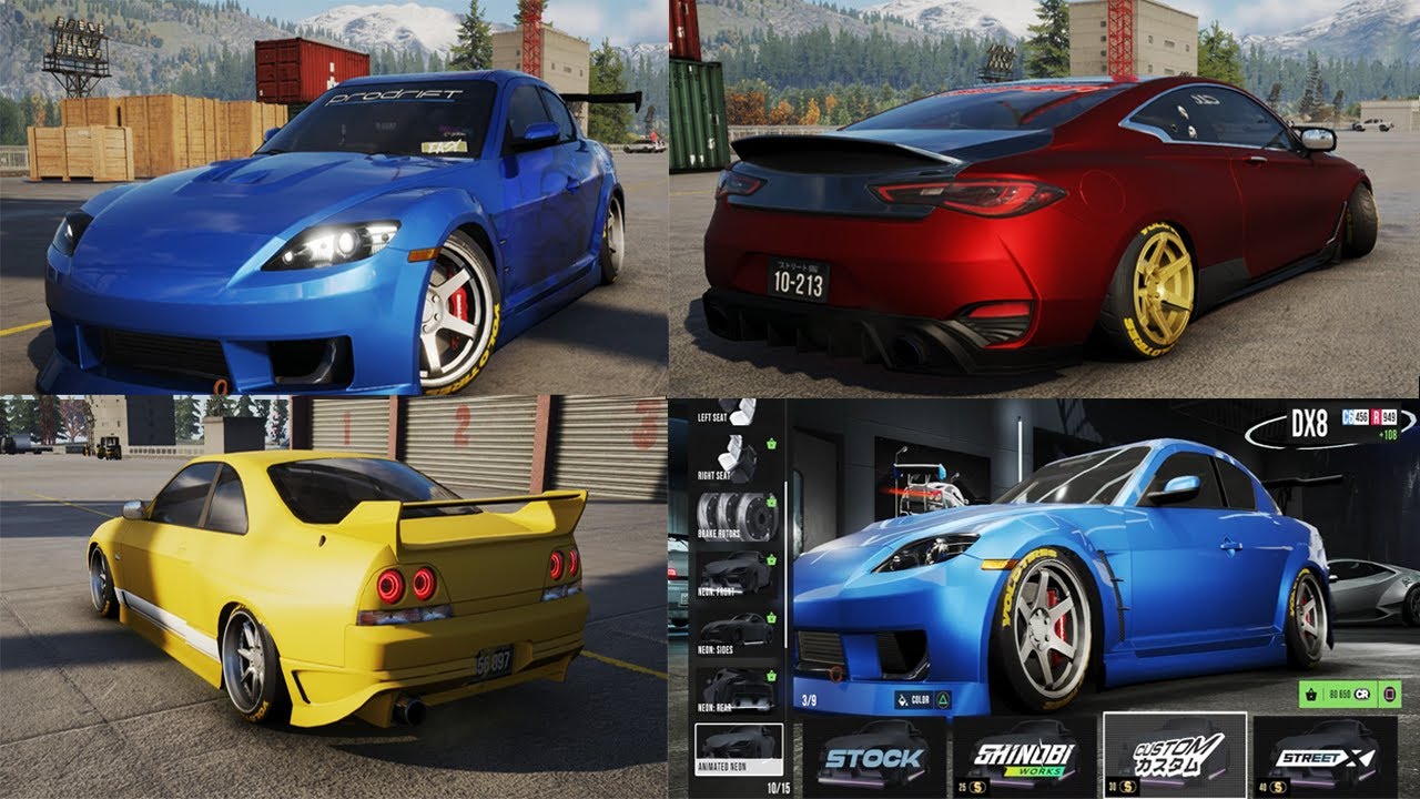 CarX Street PC 1.7.0 Version - New Cars DX8, 33R, IF6 + Customization & More!
