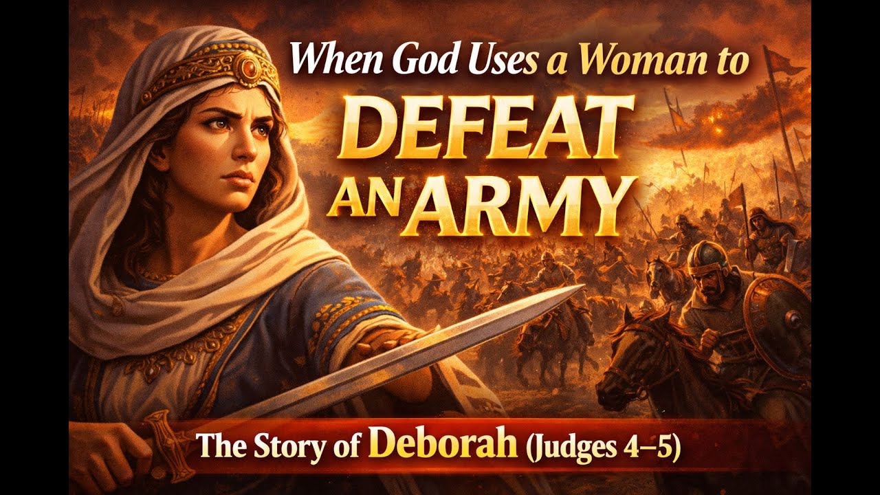 When God Uses a Woman to Defeat an Army | The Story of Deborah (Judges 4–5)