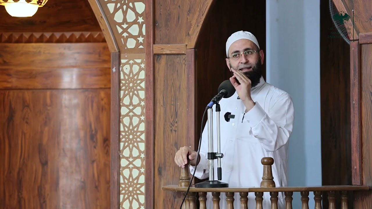 مقتطفات من خطبة الجمعة في مسجد الأمة بمدينة إدلب، ألقاها الشيخ أيمن خطاب  بعنوان: 