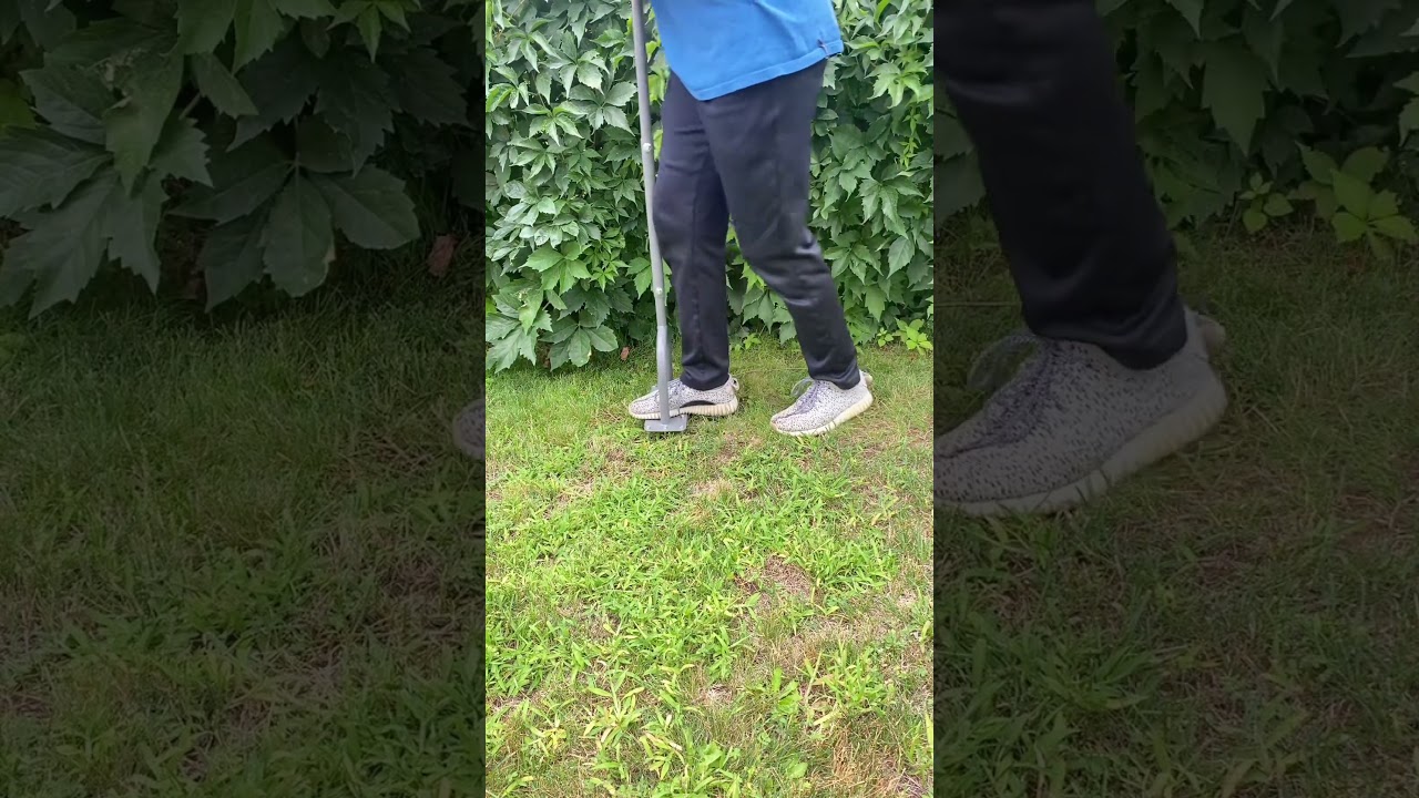 Give Your Lawn Some Love with This Manual Aerating Tool 