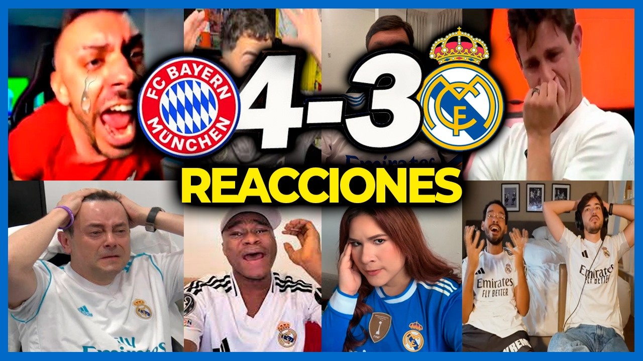 LAS MEJORES REACCIONES y LLOROS MADRIDISTAS a la ELIMINACI&Oacute;N del REAL MADRID de la CHAMPIONS 🏆