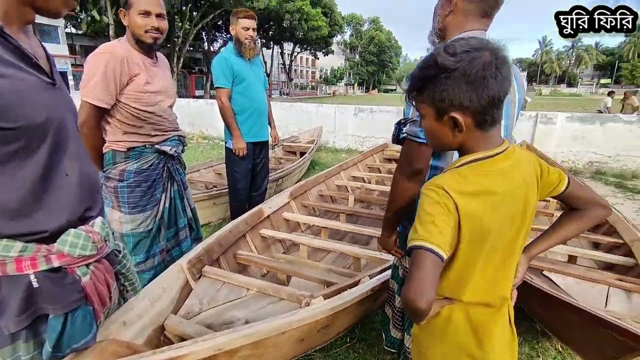 মানিকগঞ্জ ঘিওরে ঐতিহ্যবাহী নৌকার হাট | Traditional boat market | new vlog video | ghure fere
