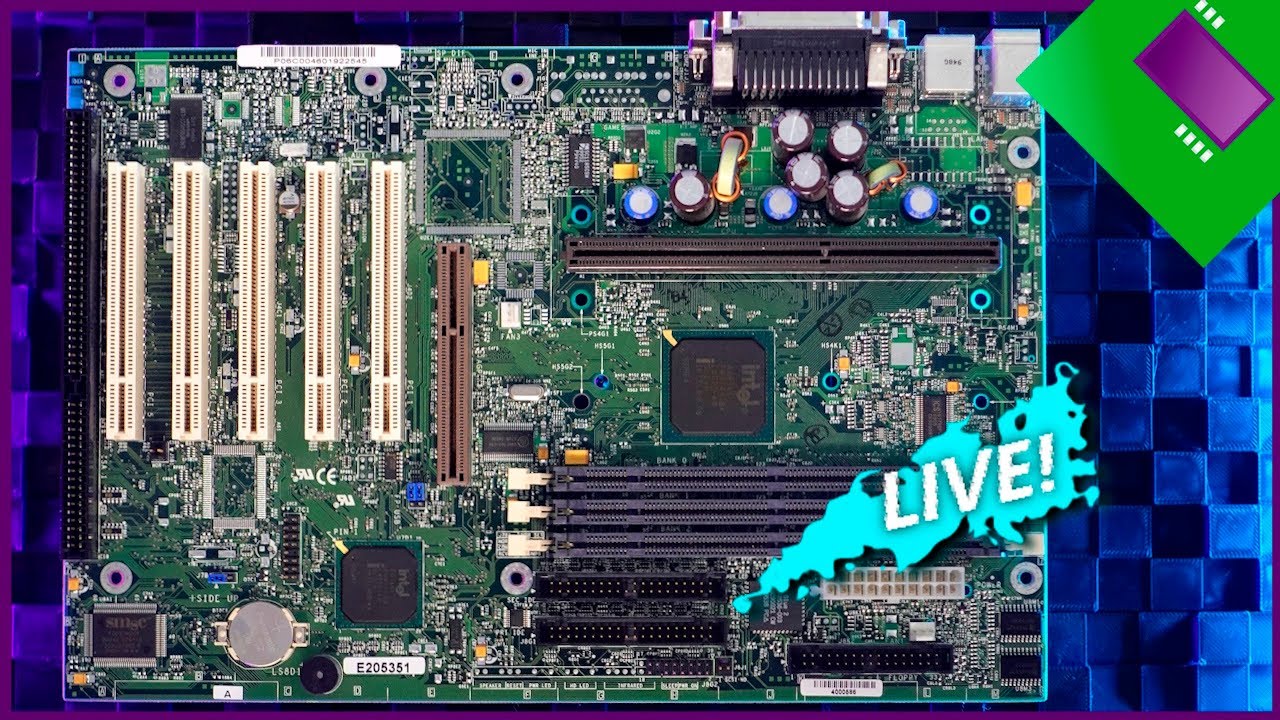 Live - 440BX Retro Gaming PC Build!