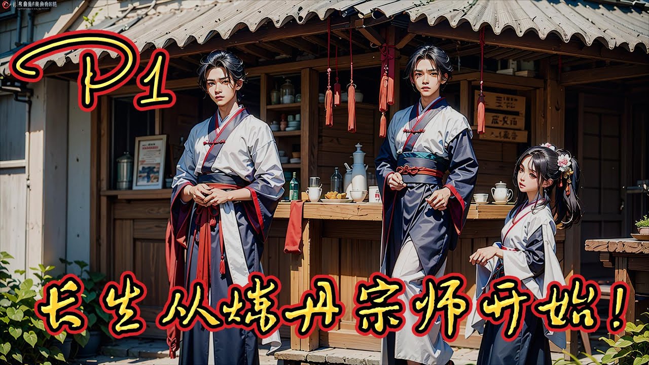 🔥【長生從煉丹宗師開始！】P1 煉丹種田 ，羅塵穿越修仙界，以一塊熟練度面板，煉丹服氣，習研法術，一步步走向長生大道。 #玄幻小說 #ai漫画 #修仙 #推文 #凡人流