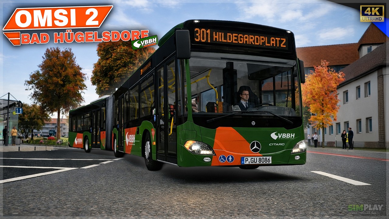 🚍 OMSI2 #1: Mit den Mercedes Citaro C2G Durch BAD HÜGELSDORF!  [4K60fps] | SIMPLAY