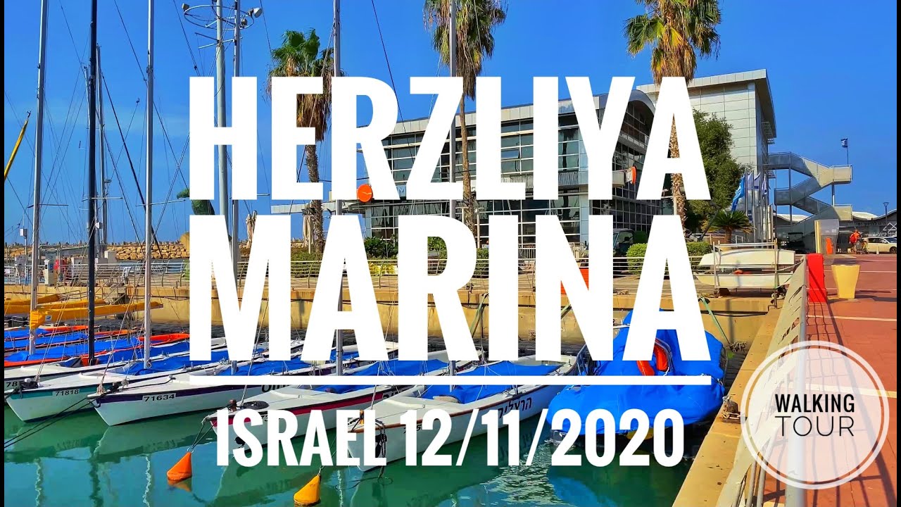 The Best Marina in Israel. Herzliya Marina [Walking tour 4k] Герцлия, прогулка по набережной