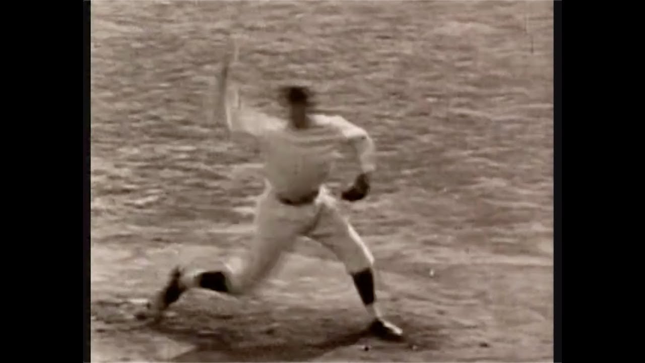 Walter Johnson Pitching (With Game Footage)