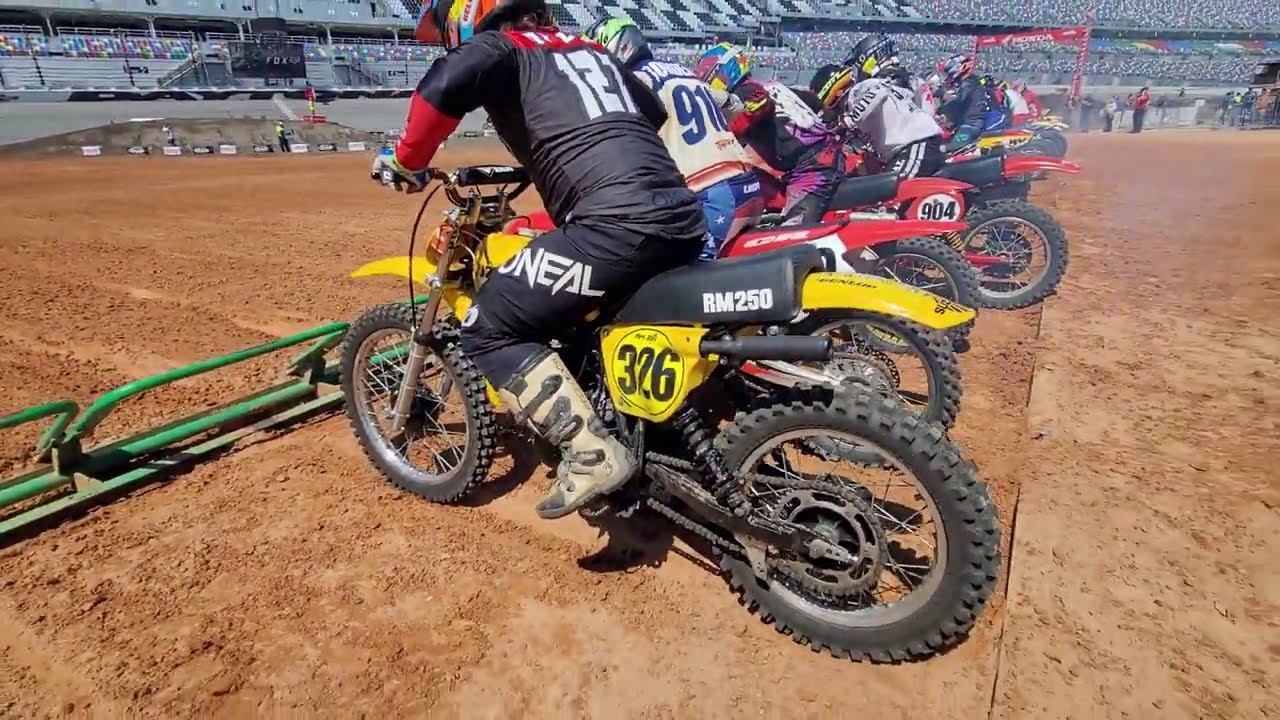VINTAGE MOTOCROSS RACE @ DAYTONA SUPERCROSS BIKE WEEK 2021