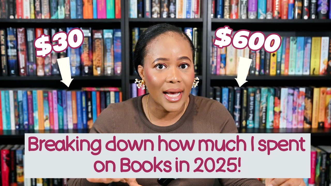 I Tracked Every Book I Bought in 2025… Here’s EXACTLY How Much I Spent 😳📚