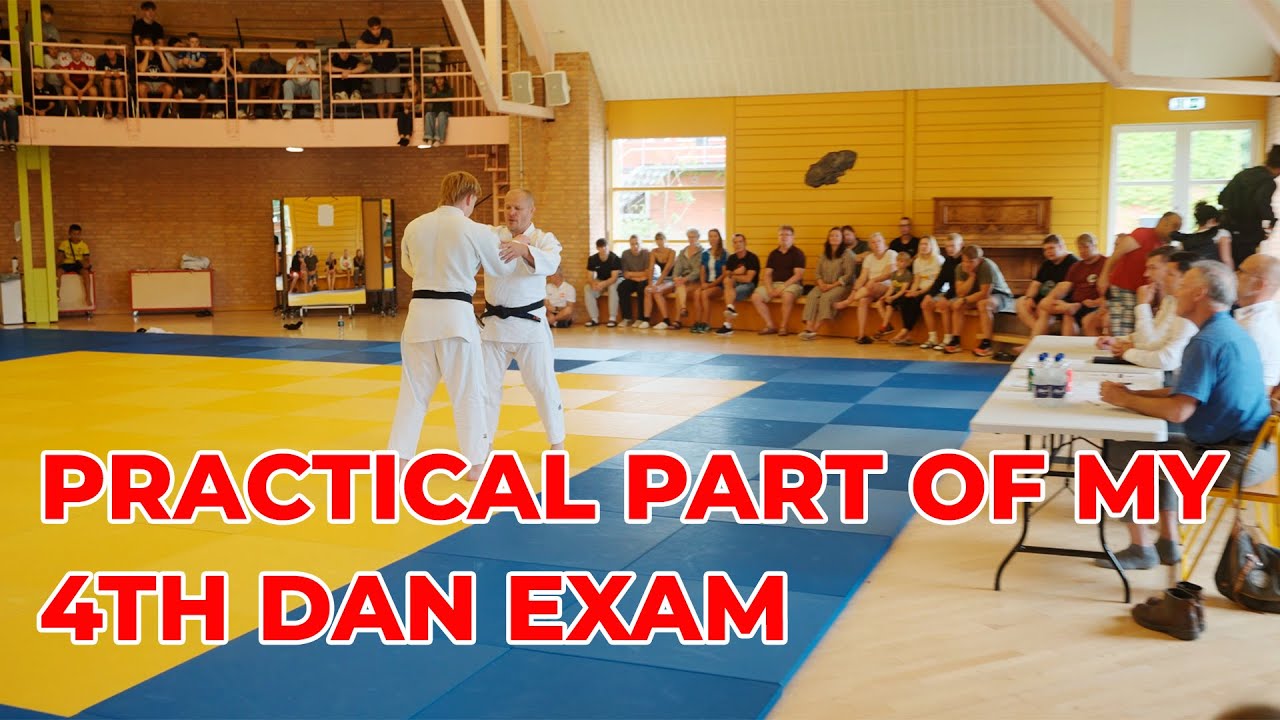The practical session of my - 4th dan Exam - July 2023