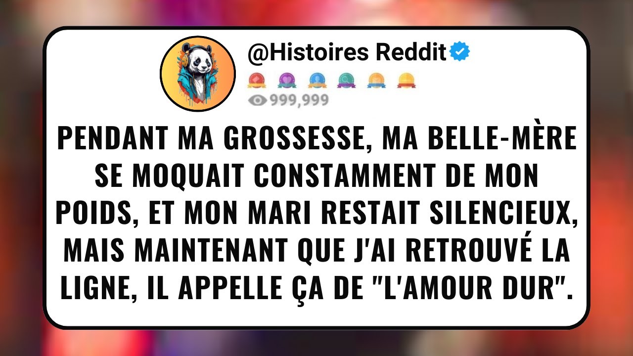 Pendant Ma Grossesse, Ma Belle-Mère Se Moquait Constamment De Mon Poids, Et Mon Mari Restait...