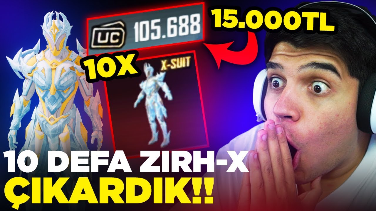 YENİ GELEN SETE TEK ATTIM!! 600 UC'YE ÇIKARDIM! 😮 | PUBG MOBILE AVALANCHE X SUİT
