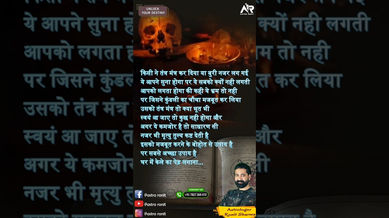 Tantra mantra ya buri nazar se bache | Janiye upay | 