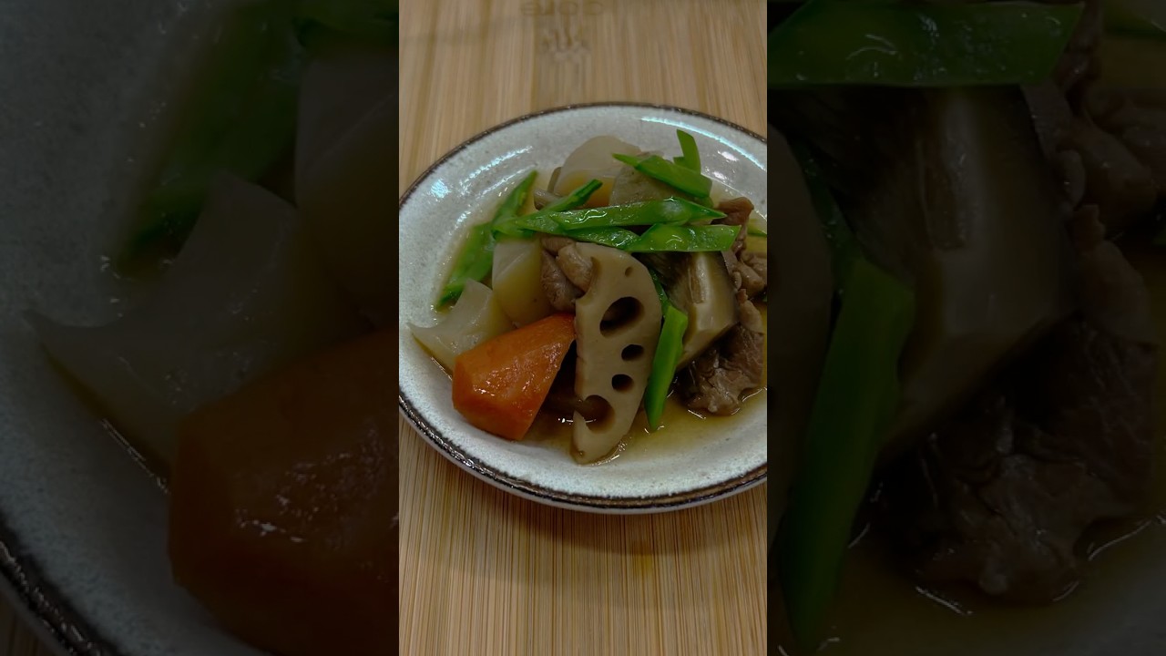 Chikuzenni Japanese simmer dish recipe!  #japaneserecipe #japanesehomecooking #chikuzenni