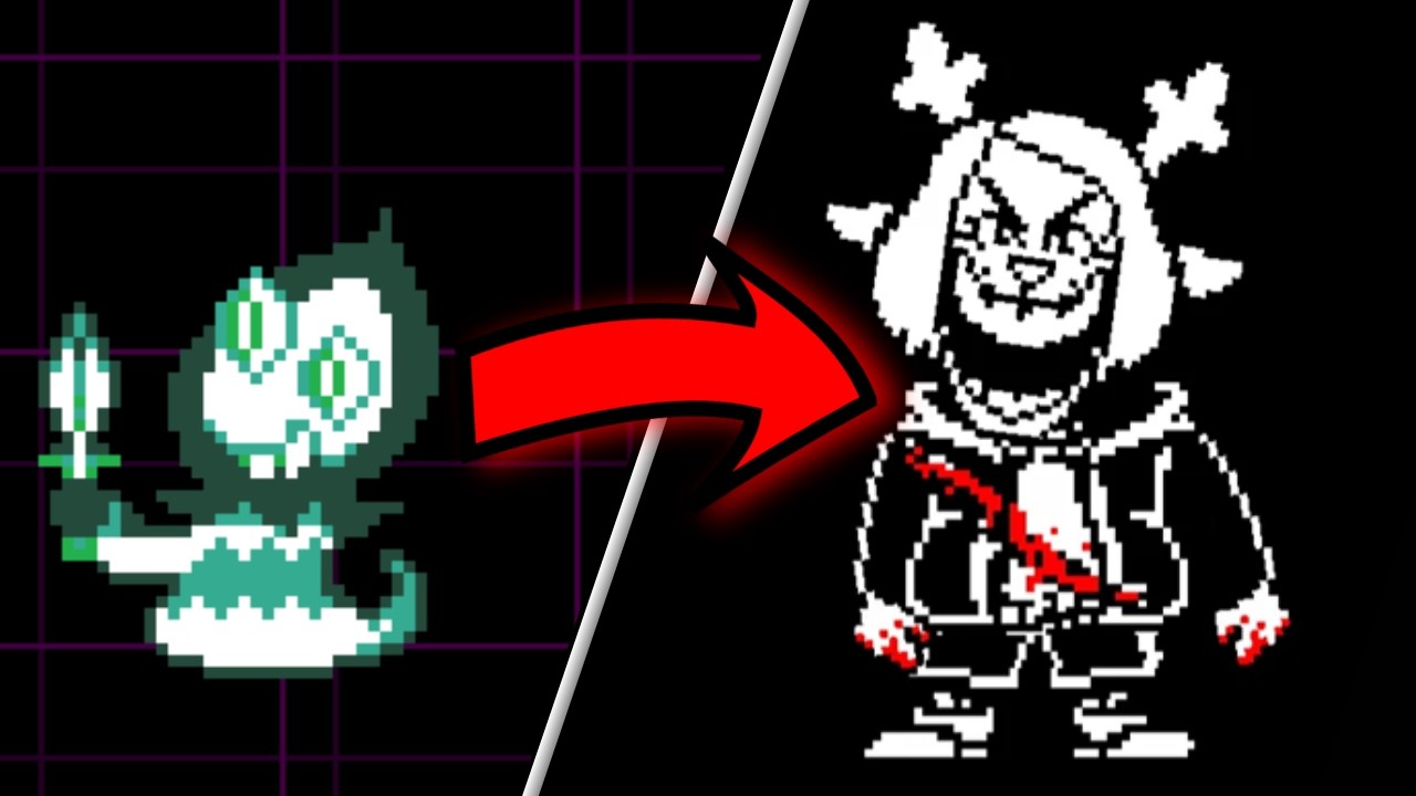 Deltarune, но КАЖДЫЙ бой рандомизирован