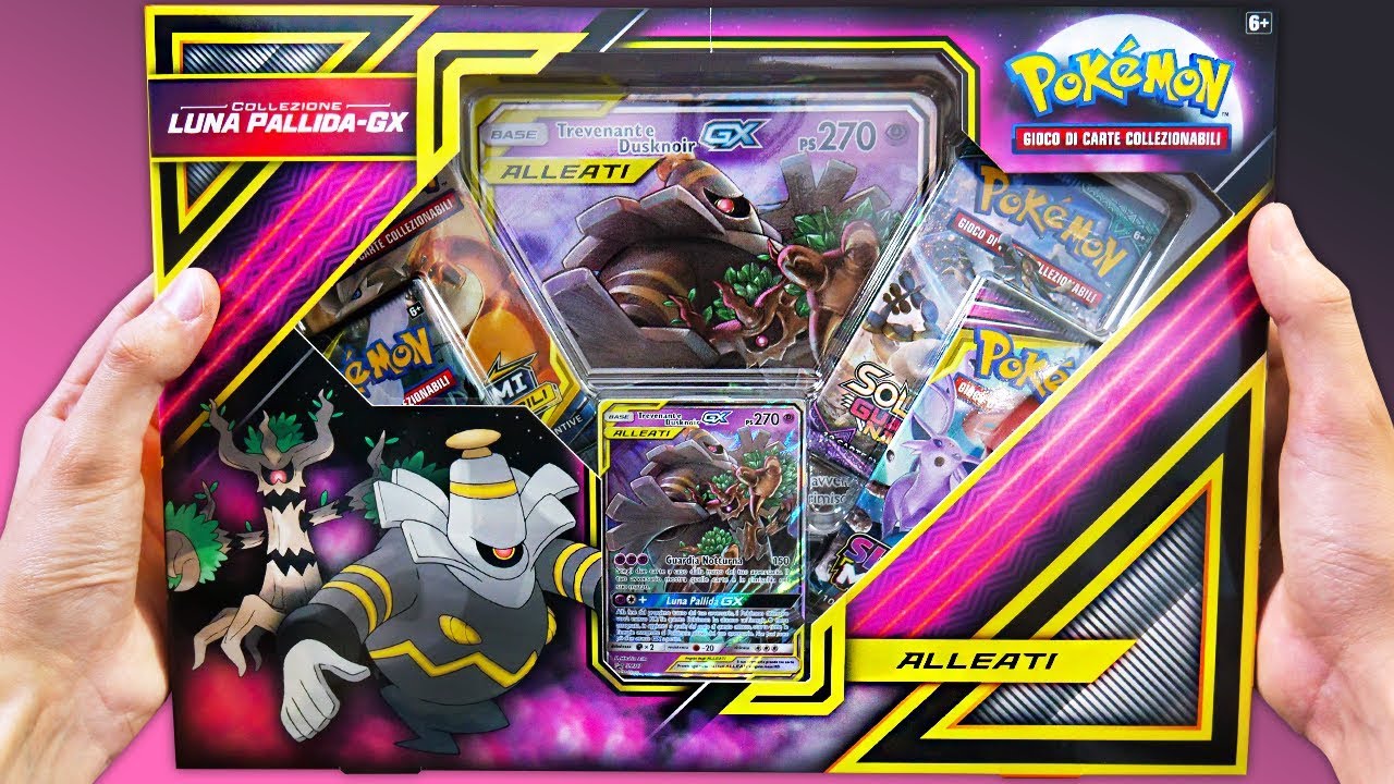 APRO LA NUOVA COLLEZIONE DI HALLOWEEN!🎃 - Pokemon TCG Collezione Luna Pallida-Gx