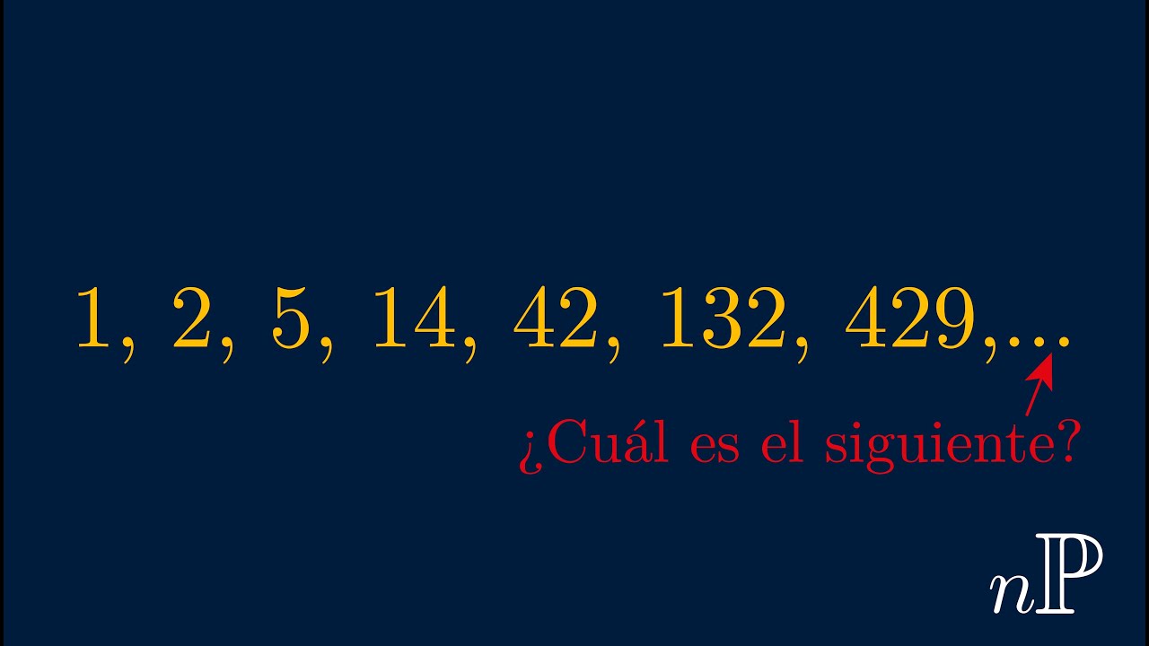 ¿Cuál es el siguiente término de la sucesión 1,1,2,5,14,42, ...? - Números de Catalan