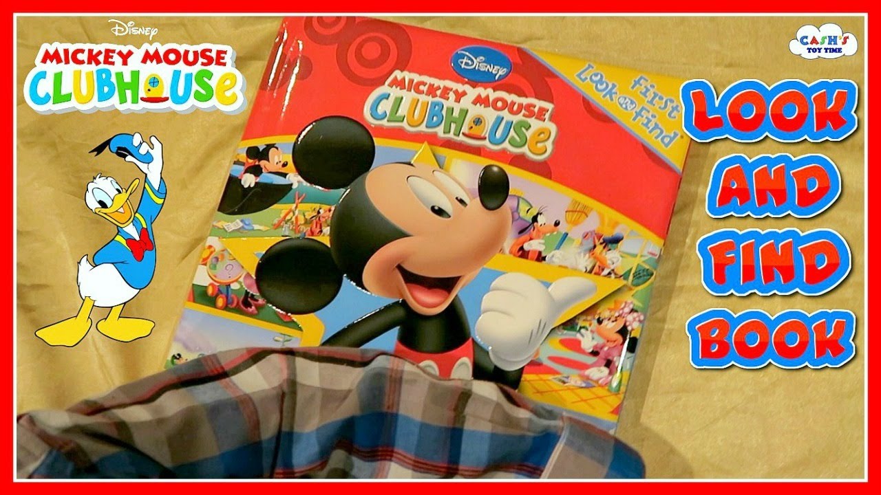 Disney MICKEY MOUSE CLUBHOUSE Kid's Look & Find Book Review