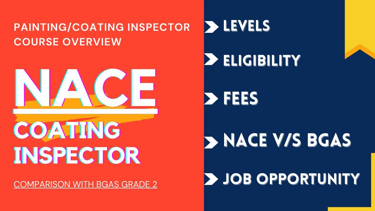 [English] NACE Coating Inspector Level I (Overview)