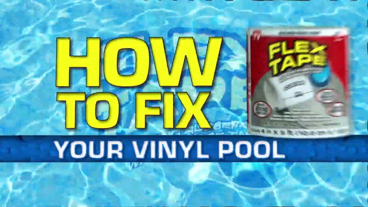 How-To FIX Your POOL LEAK with Flex Tape®