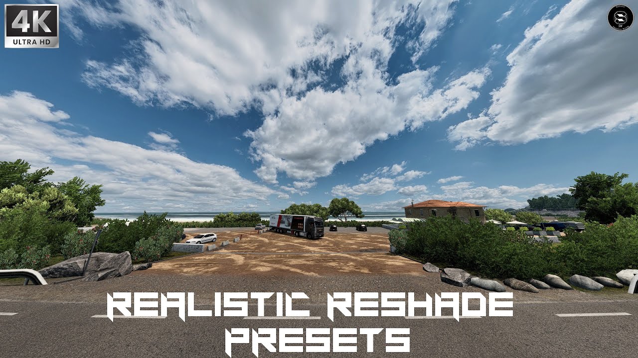 Realistic ReShade & Graphics Mods Preview Euro Truck Simulator 2 POV Drive 4K 1.52