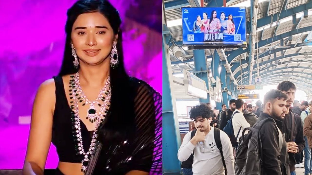 Bigg Boss 19 | Tanya Mittal Ke Lage 75 Metro Stations Ke TV Par Vote Appeal Ke Banners