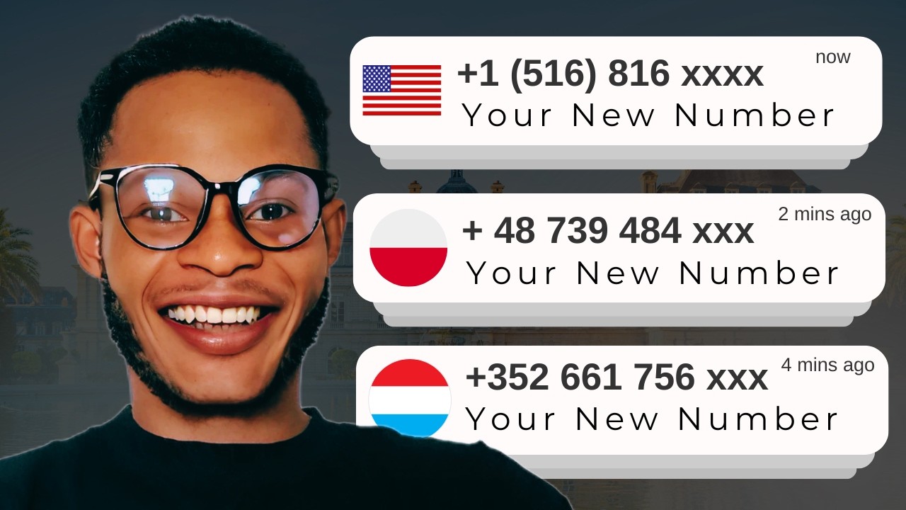 Get Any Country Virtual Number for FREE...(Facebook, WhatsApp & OTP Verification)