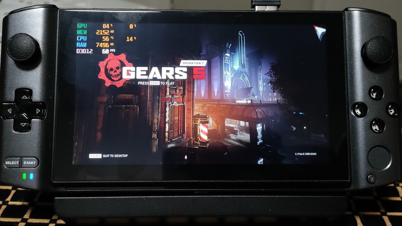 Gpd Win 3 Gears 5 Multiplayer Gameplay