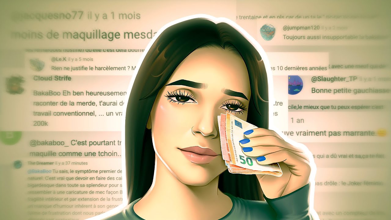 je me fais de l’argent sur le dos des misogynes