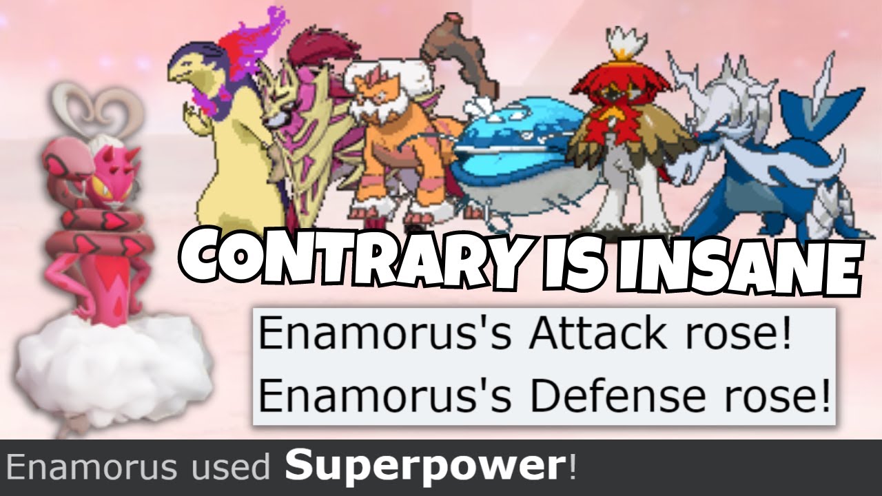 CONTRARY SUPERPOWER ENAMORUS IS INSANE | POKEMON SHOWDOWN HOME UPDATE!