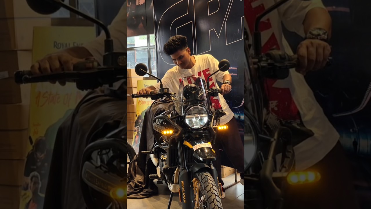 Himalayan 450 Bike delivery leli hai🫣🫢 