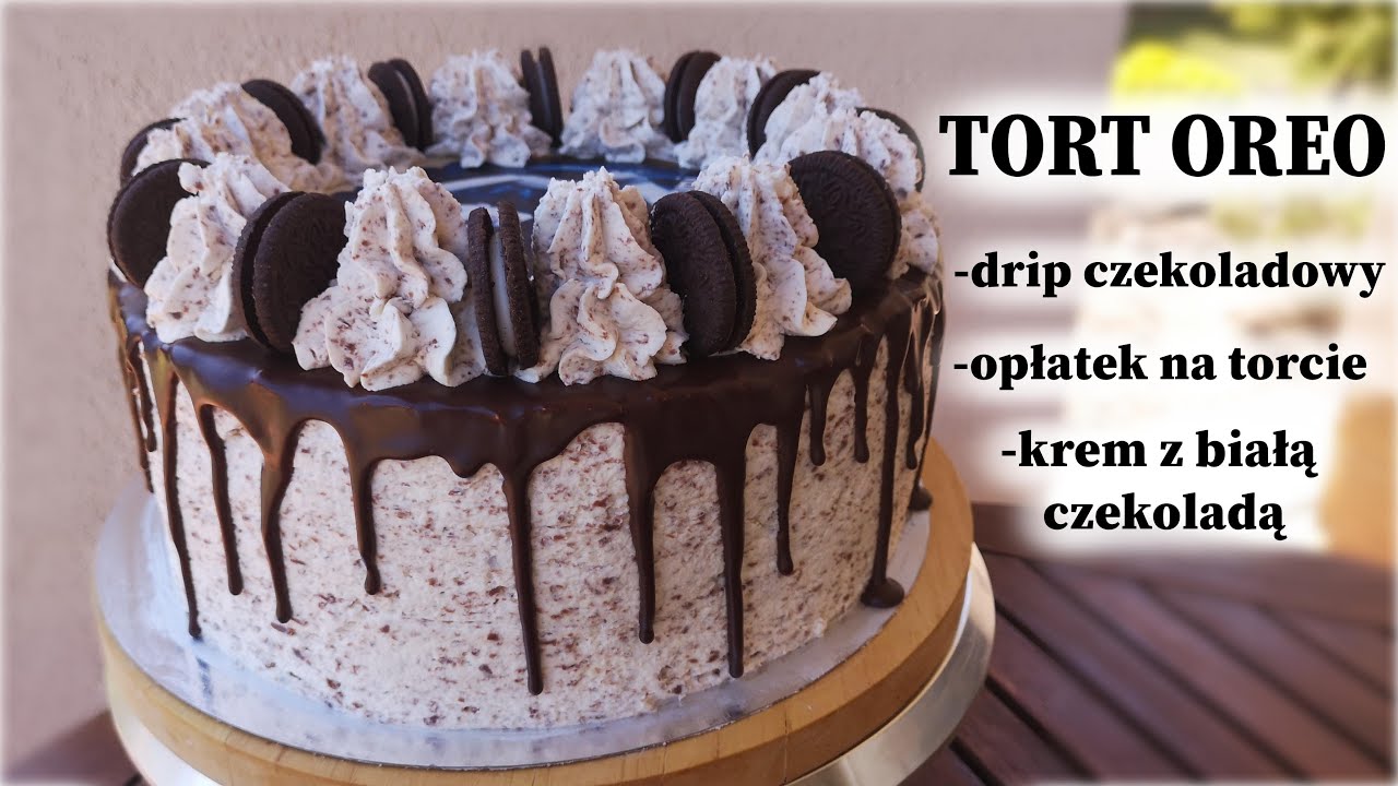 Jak zrobić tort Oreo Wednesday z opłatkiem🍫🍰- wykonanie krok po kroku !!! #oreocake #chocolate