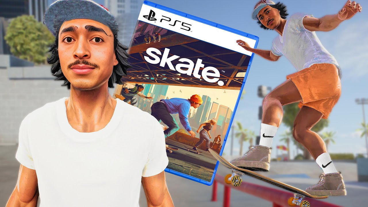 Nyjah Huston REALISTIC Skating In Skate. [Early Access Gameplay]