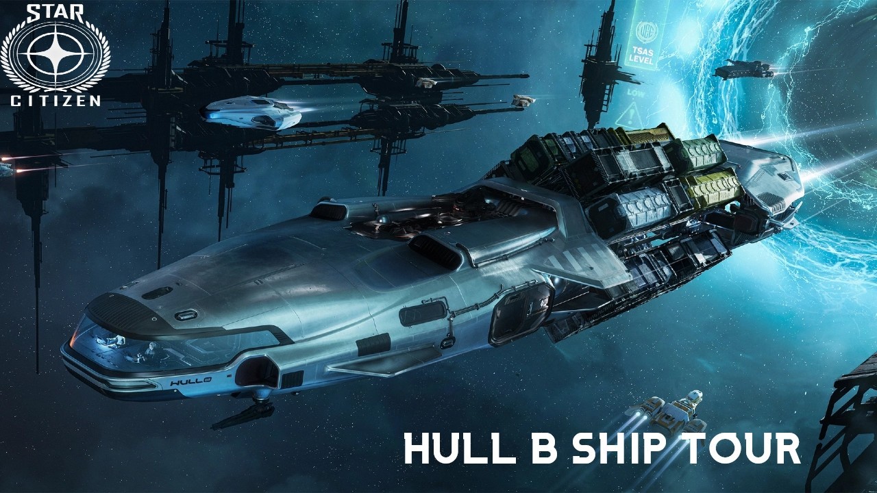MEDIUM LEVEL SUPER HAULER! | MISC HULL B SHIP TOUR | STAR CITIZEN