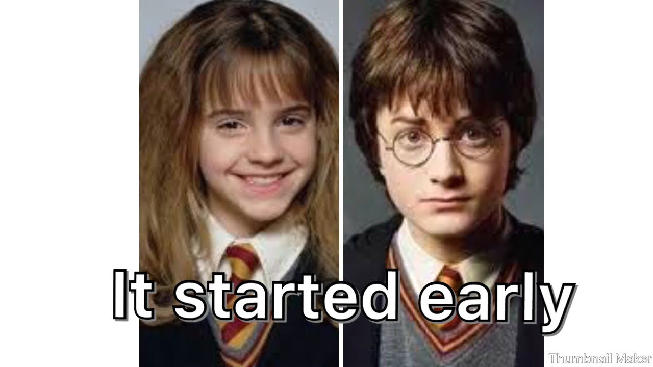 Harry Potter It started early 2