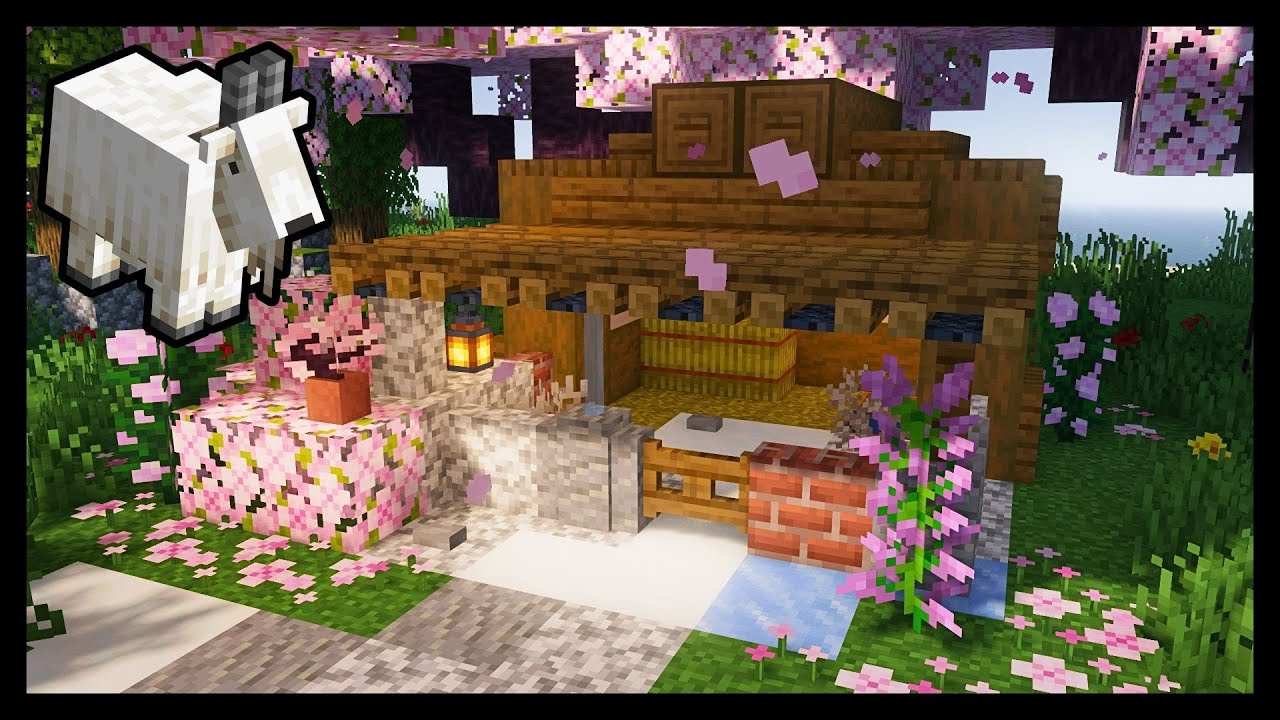 How To Build a Goat Pen in Minecraft!