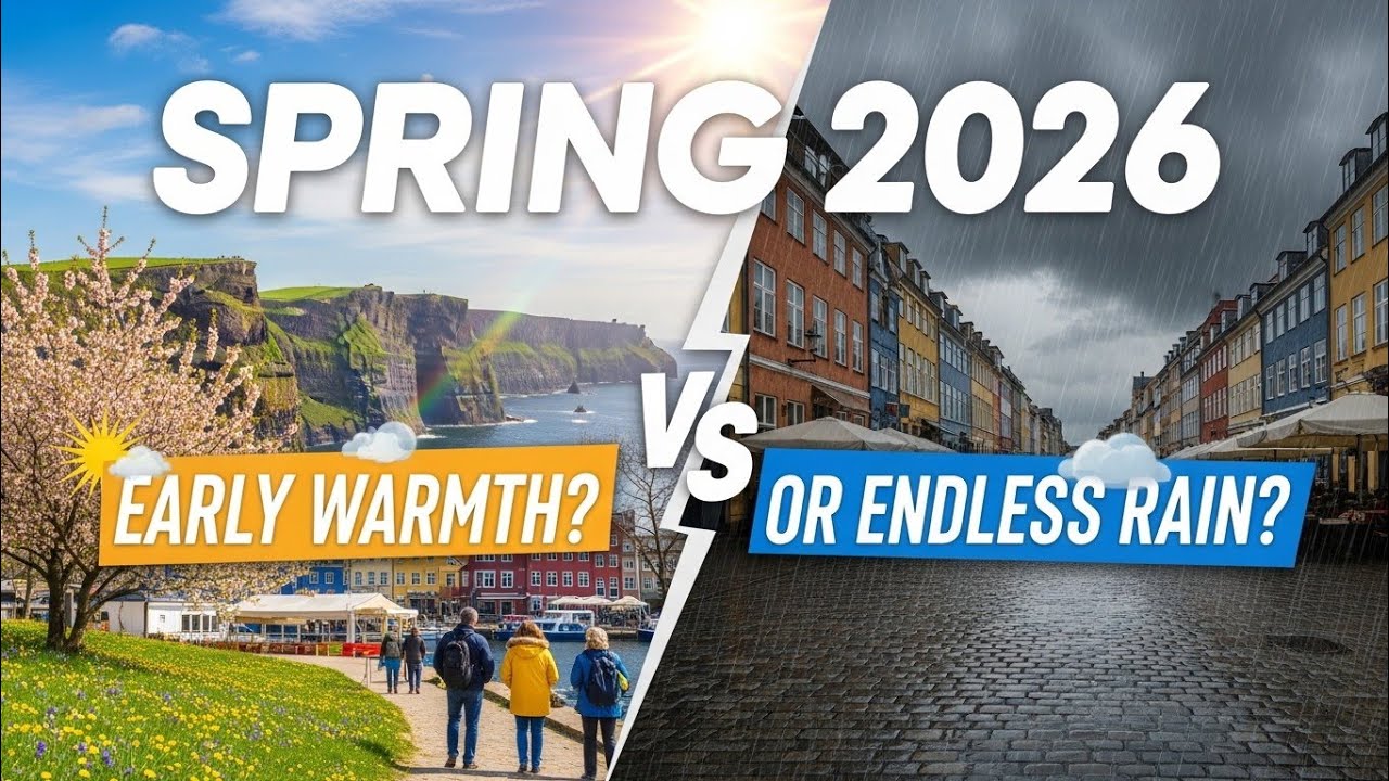 Ireland & Denmark Spring 2026: Early Warmth or Endless Rain?
