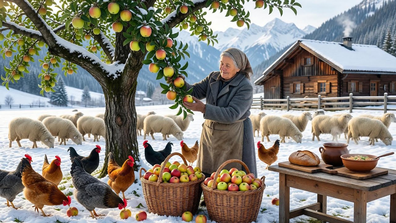 Peaceful Countryside Life | Farmhouse Cooking, Seasonal Harvest & Grazing Sheep