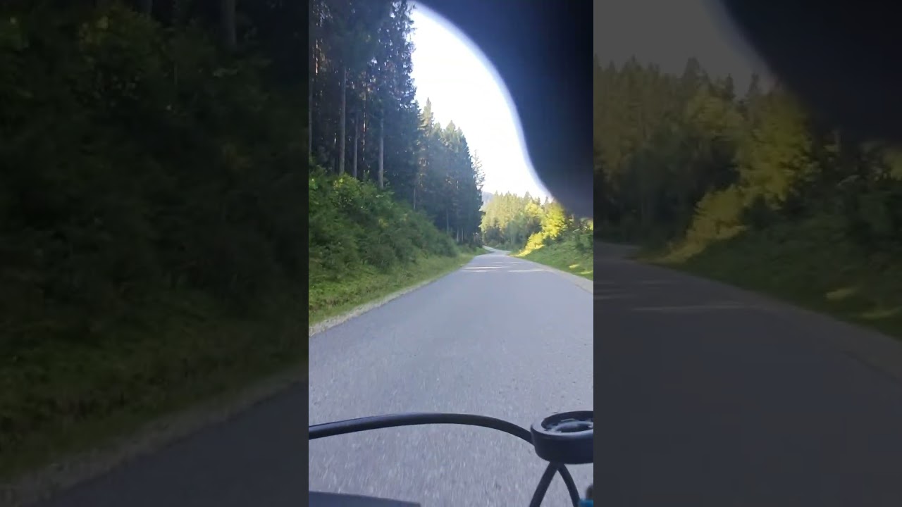 Trénink na kole: národní park 'POSTALM' směr Golling
