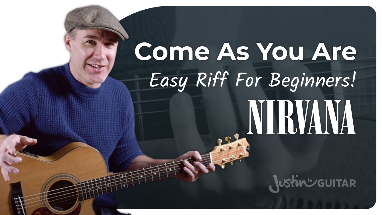 Come As You Are Easy Guitar Lesson | Nirvana