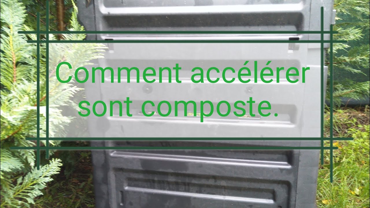 Ma m&eacute;thode pour acc&eacute;l&eacute;rer la mise en compost