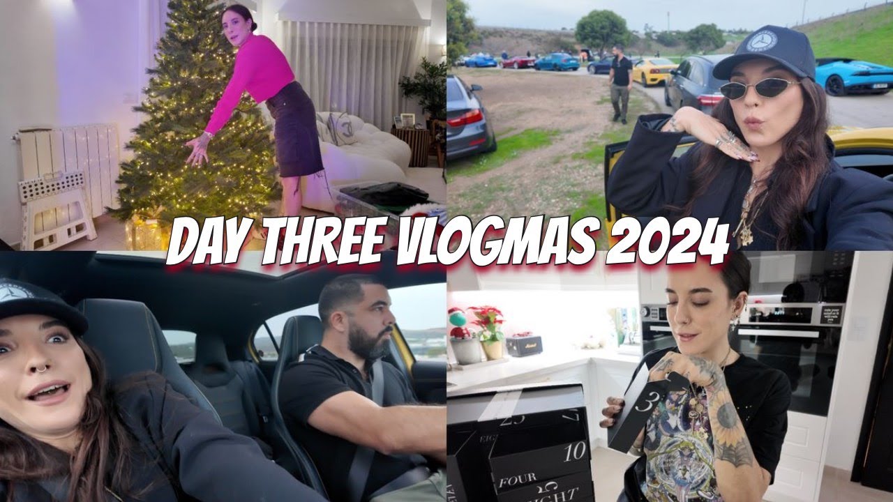 DAY 3 OF VLOGMAS 2024 | BIRTHDAY, TRACK DAY, ADVENT CALENDARS!