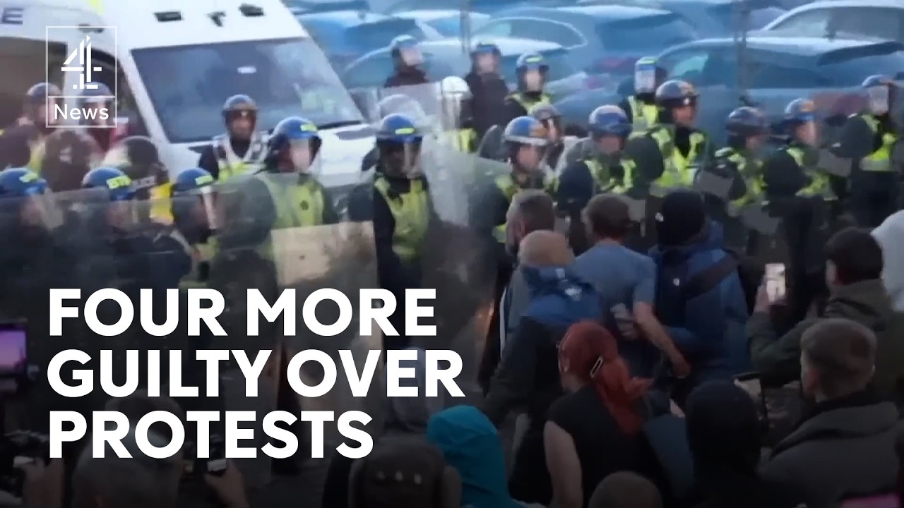 Four more plead guilty to violent disorder after Southampton clashes