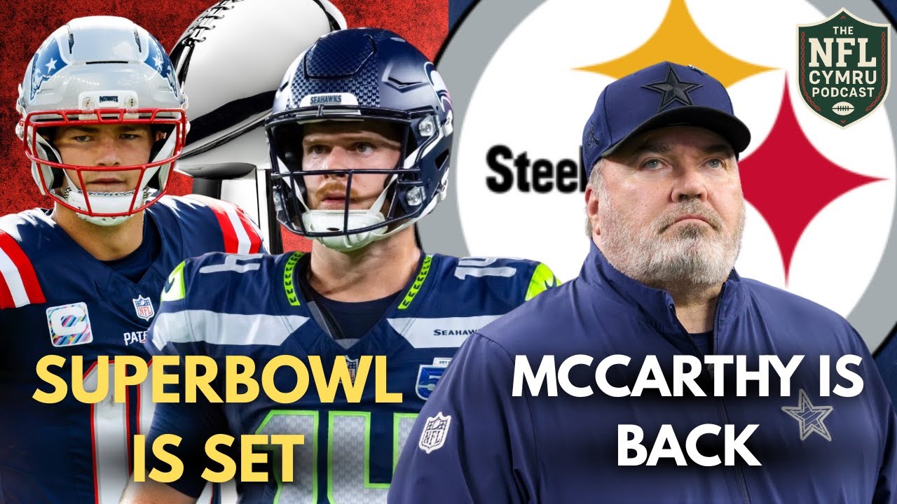NFL CYMRU PODCAST | SUPERBOWL IS SET + HAPPY ANNIVERSARY!