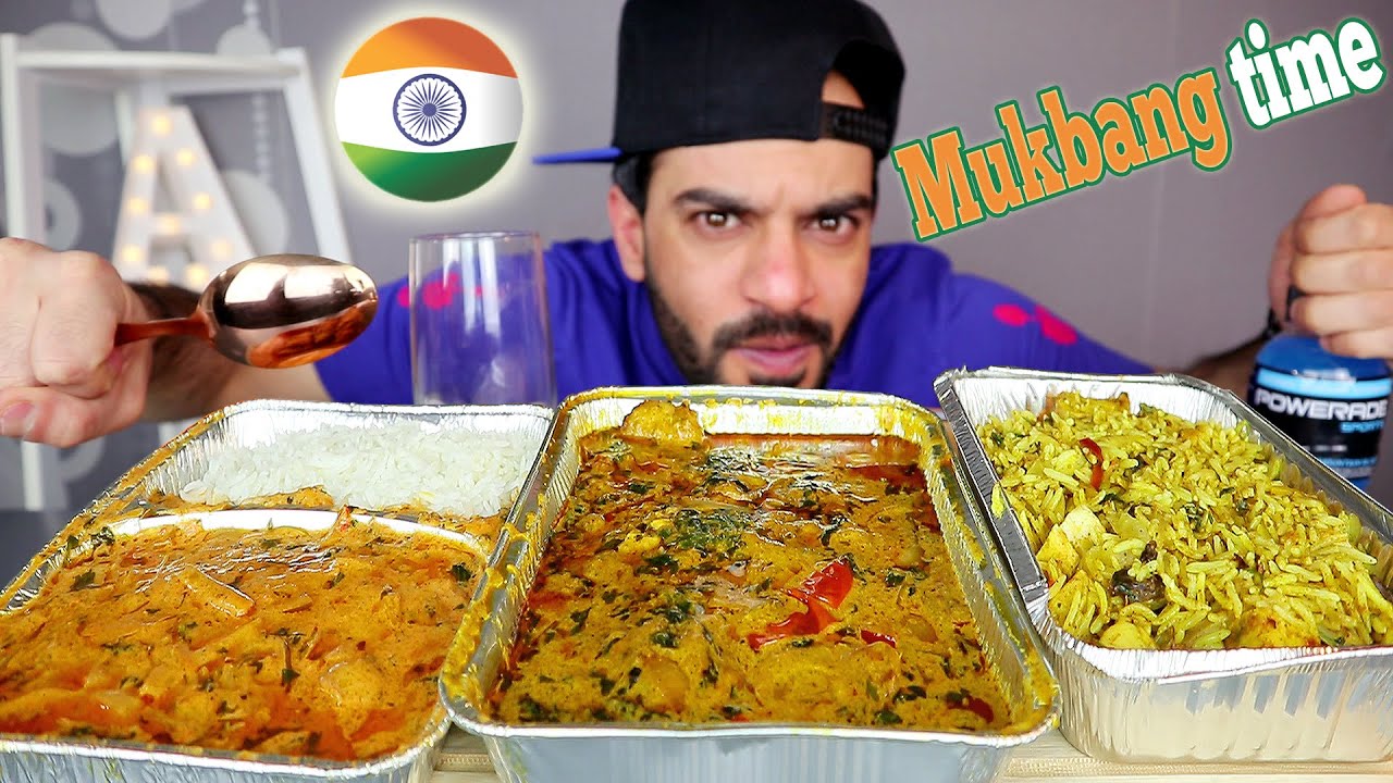 موكبانغ اشهر الأكلات الهندية الحارة والمليئة بالتوابل ! اكل هندي ماكبانغ Indian Food Mukbang 먹방