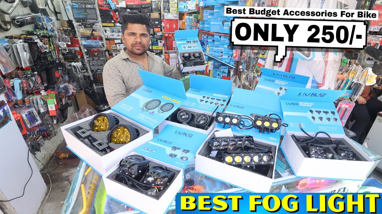 Cheapest Fog Lights | Only ₹250 | Fog light for bikes | Bike Fog Light Modification | Jeet Graphics