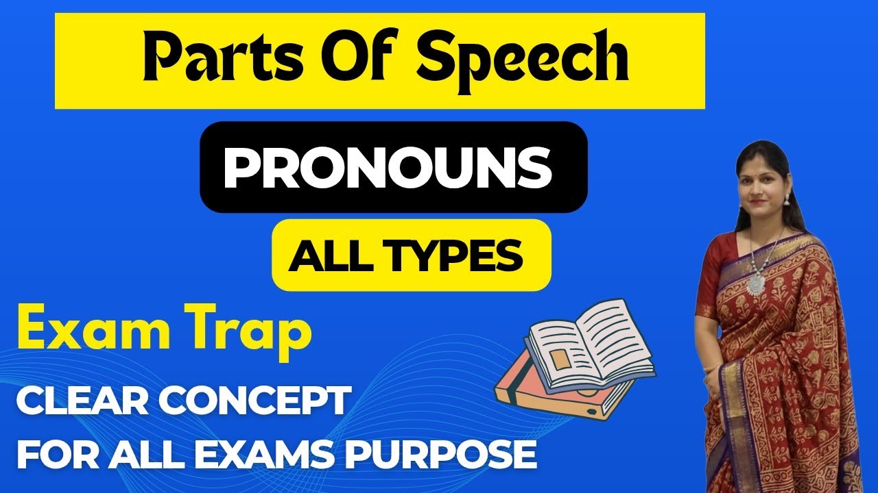 Master Pronouns Day 4 Types Of Pronoun/ Exam Trap / Parts Of Speech #english#pronouns #grammar