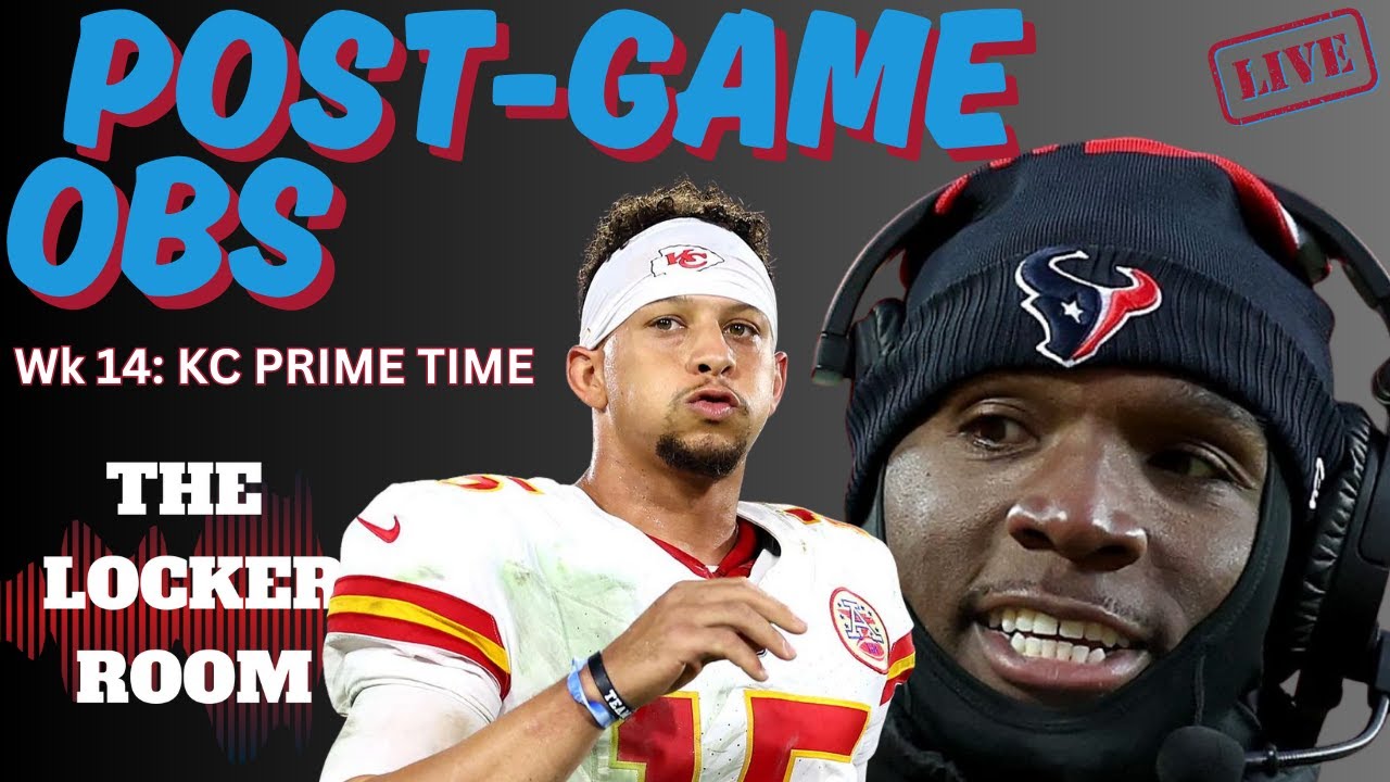 LIVE Post-Game Reaction To CJ Stroud & The Houston Texans WIN Over Mahomes & Chiefs!