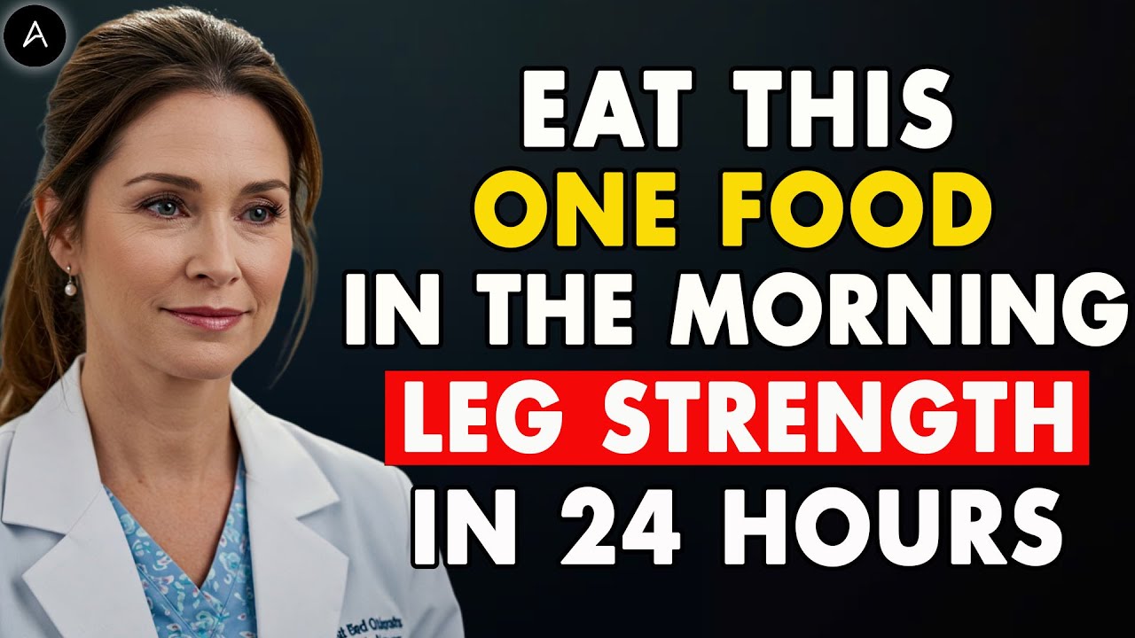 Stop Leg Muscle Loss & Weak Legs! 3 Morning Foods You Should NEVER Touch – And 3 You MUST Eat